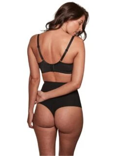 Pour Moi Definitions Shaping Control Thong - Black -Belle Lingerie Store 62079 pour moi definitions shaping control thong black 4