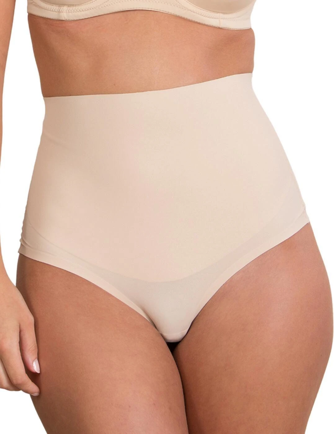 Pour Moi Definitions Shaping Control Thong - Natural 1 Pour Moi Definitions Shaping Control Thong - Natural