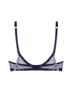 Lise Charmel Deesse En Glam Demi Cup Bra - Marine Argent -Belle Lingerie Store 62193 lise charmel deesse en glam demi cup bra marine argent 3