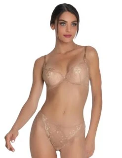 Lise Charmel Deesse En Glam Thong - Deesse Nude -Belle Lingerie Store 62203 lise charmel deesse en glam thong deesse nude 6