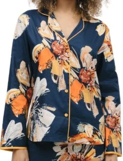 Cyberjammies Cosmo Pyjama Top - Navy Floral Print 12 Cyberjammies Cosmo Pyjama Top - Navy Floral Print -Belle Lingerie Store 62254 cyberjammies cosmo pyjama top navy floral print 4