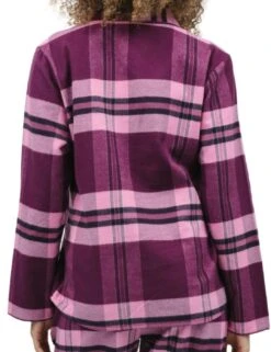Cyberjammies Eve Pyjama Top - Magenta Check -Belle Lingerie Store 62266 cyberjammies eve pyjama top magenta check 5