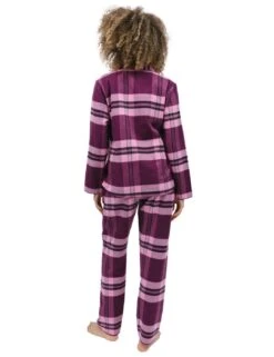 Cyberjammies Eve Pyjama Top - Magenta Check -Belle Lingerie Store 62266 cyberjammies eve pyjama top magenta check 7