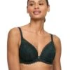 Marie Jo Jadei Padded Plunge Bra - Deep Forest