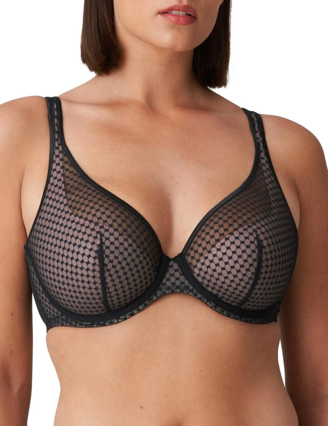 Prima Donna Twist Glass Beach Half Padded Plunge Bra - Black 5 Prima Donna Twist Glass Beach Half Padded Plunge Bra - Black - Image 5