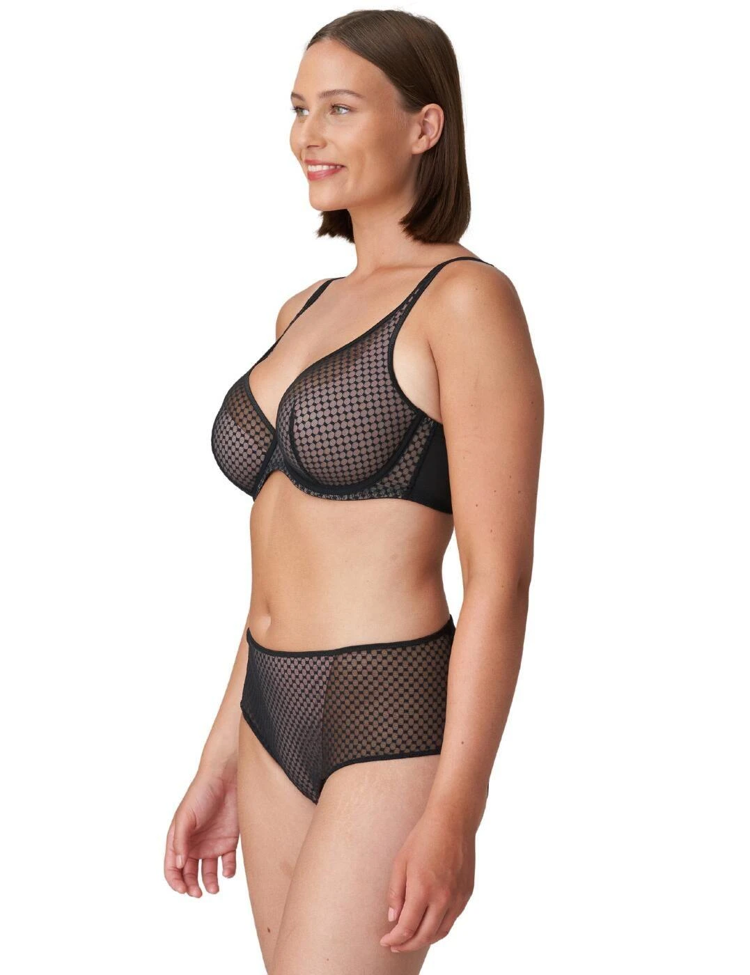 Prima Donna Twist Glass Beach Half Padded Plunge Bra - Black 8 Prima Donna Twist Glass Beach Half Padded Plunge Bra - Black - Image 8