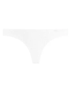 Calvin Klein Sheer Marquisette Thong - White 7 Calvin Klein Sheer Marquisette Thong - White -Belle Lingerie Store 62445 calvin klein sheer marquisette thong white 3