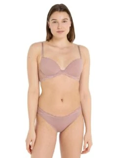 Calvin Klein Seductive Comfort Demi Push Up Bra - Woodrose 12 Calvin Klein Seductive Comfort Demi Push Up Bra - Woodrose -Belle Lingerie Store 62525 calvin klein seductive comfort demi push up bra woodrose 6