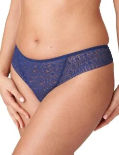 Prima Donna Twist Epirus Thong - Royal 10 Prima Donna Twist Epirus Thong - Royal -Belle Lingerie Store 62625 prima donna twist epirus thong royal 3