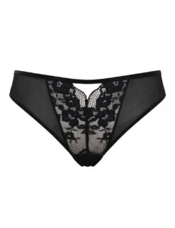 Sculptresse By Panache Josephine Thong - Black/Latte -Belle Lingerie Store 62680 sculptresse by panache josephine thong blacklatte 3