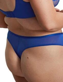 Sculptresse By Panache Josephine Thong - Cobalt/Latte 9 Sculptresse By Panache Josephine Thong - Cobalt/Latte -Belle Lingerie Store 62680 sculptresse by panache josephine thong cobaltlatte 3