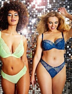 Cleo By Panache Blossom Balcony Bra - Celeste -Belle Lingerie Store 62682 cleo by panache blossom balcony bra celeste 7