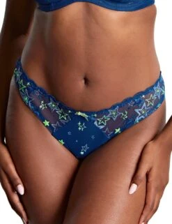 Cleo By Panache Blossom Brazilian Brief - Celeste