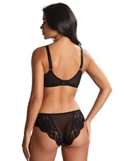 Panache Nina Balcony Bra - Black Floral -Belle Lingerie Store 62703 panache nina balcony bra black floral 8