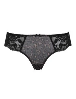 Panache Nina Brazilian Brief - Black Leopard 7 Panache Nina Brazilian Brief - Black Leopard -Belle Lingerie Store 62708 panache nina brazilian brief black leopard 3