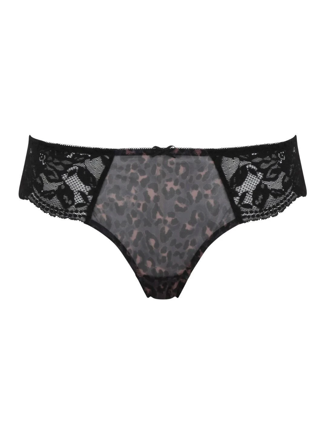 Panache Nina Brazilian Brief - Black Leopard 3 Panache Nina Brazilian Brief - Black Leopard - Image 3