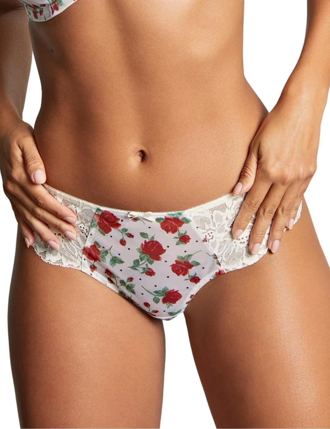 Panache Nina Brazilian Brief - English Rose 1 Panache Nina Brazilian Brief - English Rose