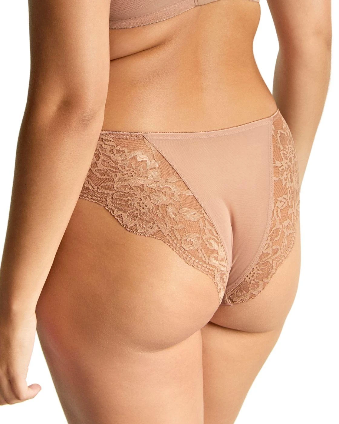 Panache Nina Brazilian Brief - Mocha 2 Panache Nina Brazilian Brief - Mocha - Image 2