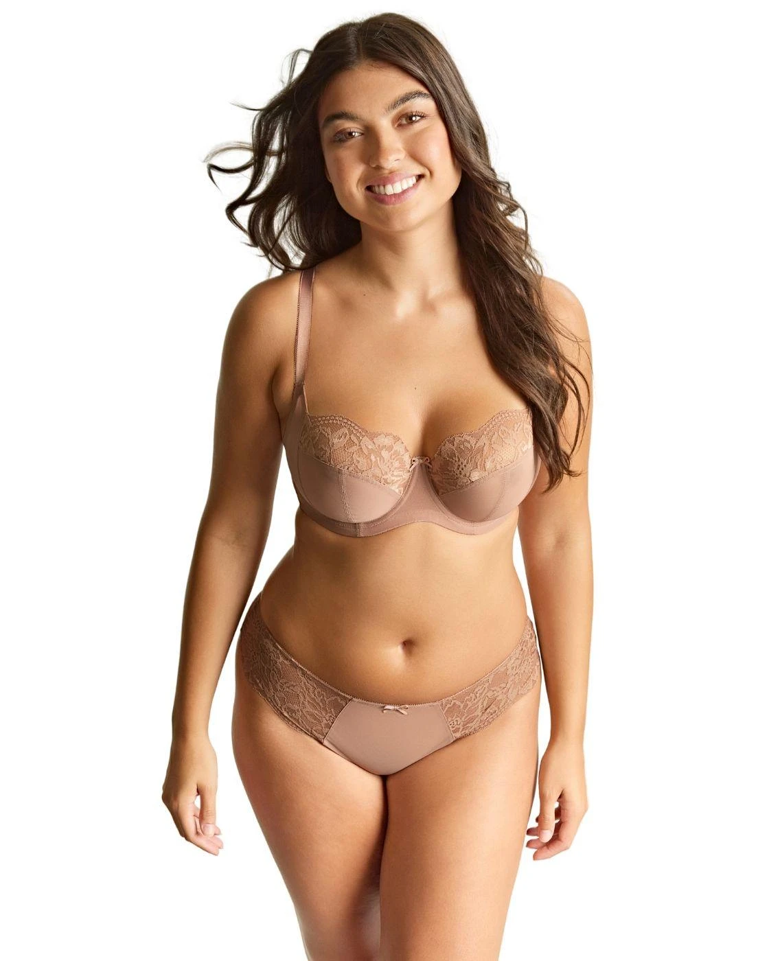 Panache Nina Brazilian Brief - Mocha 4 Panache Nina Brazilian Brief - Mocha - Image 4