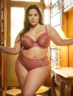 Sculptresse By Panache Estel Plunge Bra - Rose Gold -Belle Lingerie Store 62712 sculptresse by panache estel plunge bra rose gold 10
