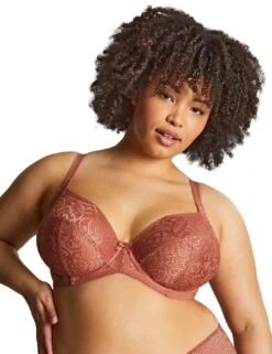 Sculptresse By Panache Estel Plunge Bra - Rose Gold -Belle Lingerie Store 62712 sculptresse by panache estel plunge bra rose gold 2