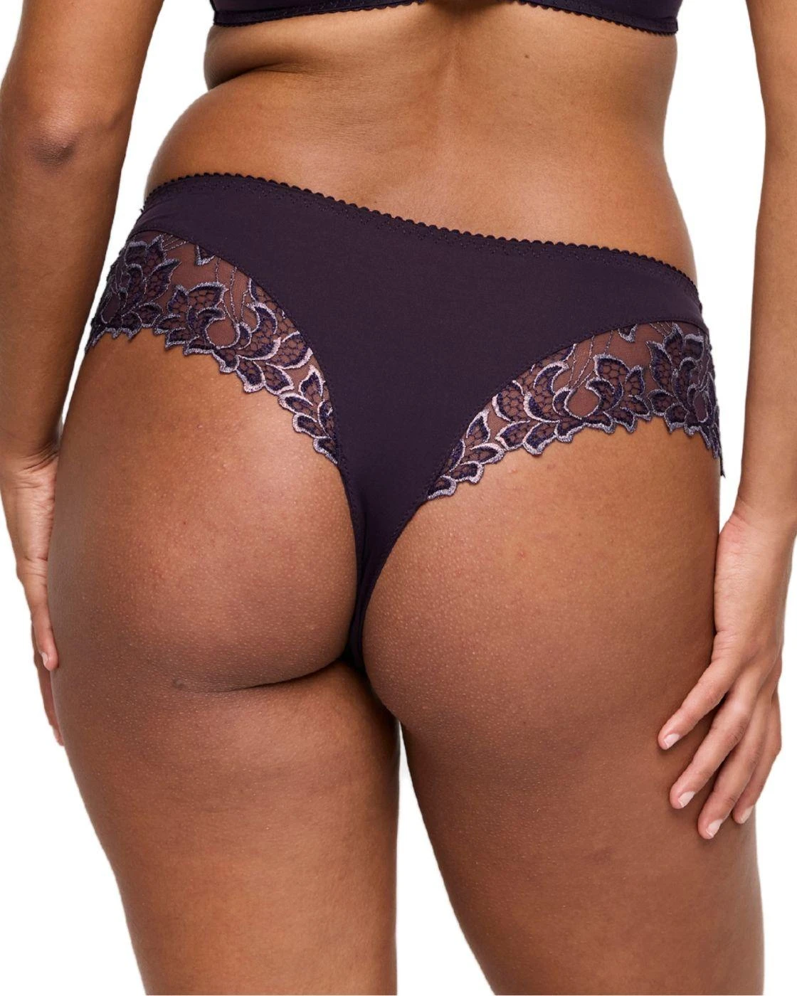 Prima Donna Deauville Luxury Thong - Amethist Gem 2 Prima Donna Deauville Luxury Thong - Amethist Gem - Image 2