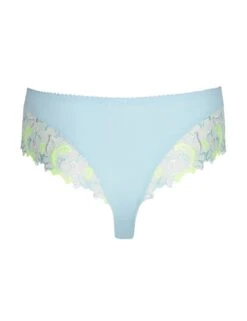 Prima Donna Deauville Luxury Thong - Milky Blue -Belle Lingerie Store 62733 prima donna deauville luxury thong milky blue 5