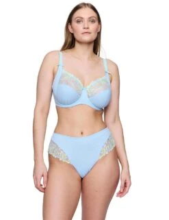Prima Donna Deauville Luxury Thong - Milky Blue -Belle Lingerie Store 62733 prima donna deauville luxury thong milky blue 6