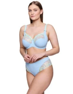 Prima Donna Deauville Luxury Thong - Milky Blue -Belle Lingerie Store 62733 prima donna deauville luxury thong milky blue 8