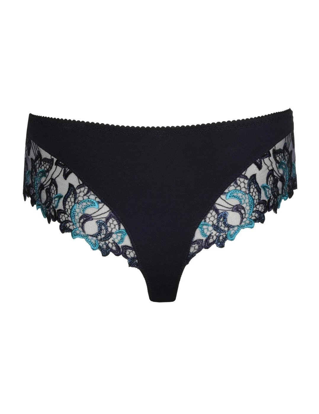 Prima Donna Deauville Luxury Thong - Velvet Blue 5 Prima Donna Deauville Luxury Thong - Velvet Blue - Image 5
