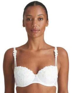 Marie Jo Leda Padded Balcony Bra - White