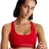 Calvin Klein Modern Cotton Holiday Bralette - Rouge
