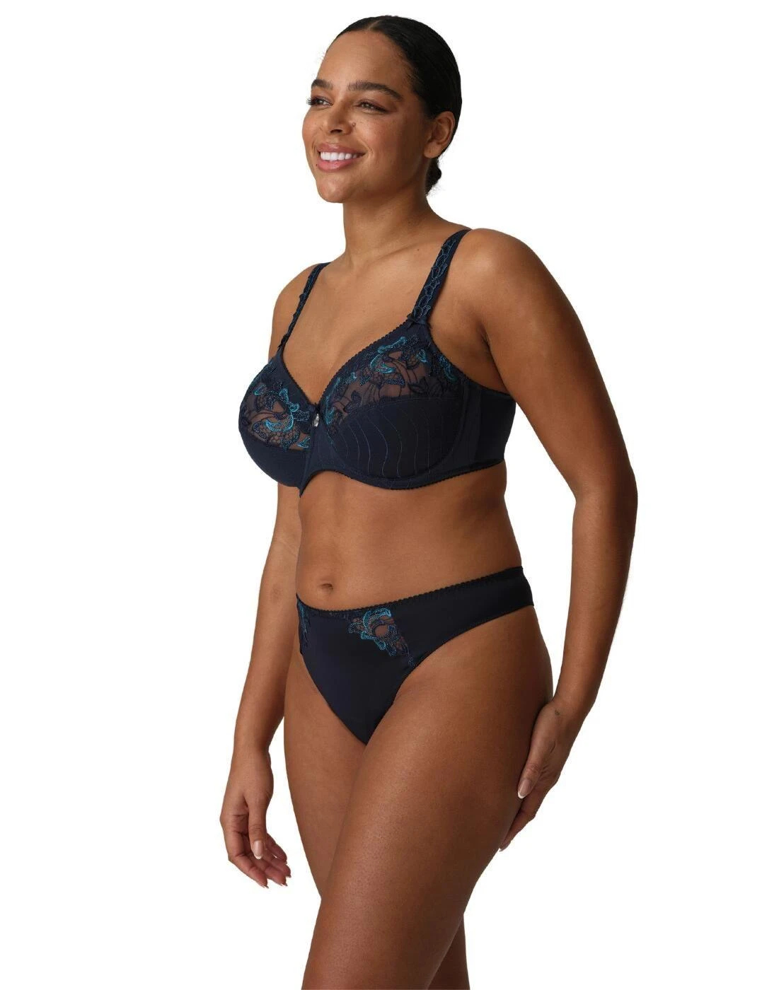 Prima Donna Deauville Thong - Velvet Blue 8 Prima Donna Deauville Thong - Velvet Blue - Image 8