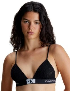 Calvin Klein CK96 Triangle Bra - Black