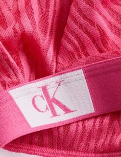 Calvin Klein CK96 Triangle Bra - Fuchsia Rose -Belle Lingerie Store 62862 calvin klein ck96 triangle bra fuchsia rose 5