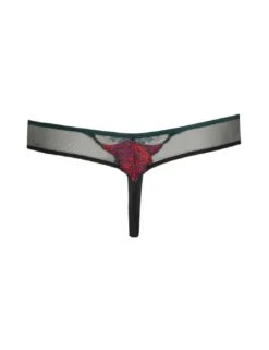 Marie Jo Yoly Thong - Jewel Green -Belle Lingerie Store 63023 marie jo yoly thong jewel green 5