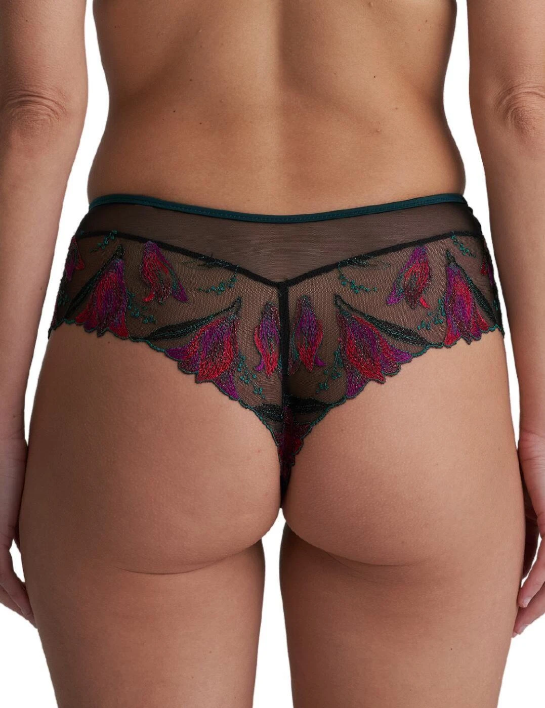 Marie Jo Yoly Luxury Thong - Jewel Green 2 Marie Jo Yoly Luxury Thong - Jewel Green - Image 2