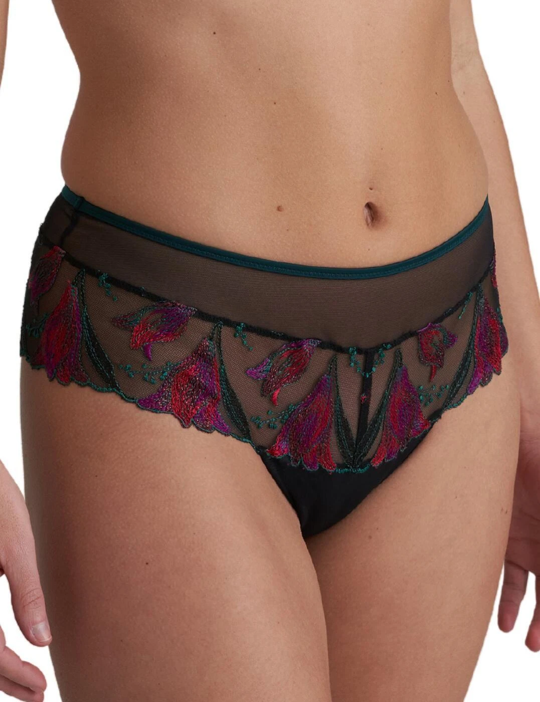 Marie Jo Yoly Luxury Thong - Jewel Green 3 Marie Jo Yoly Luxury Thong - Jewel Green - Image 3