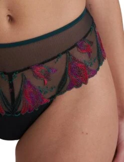 Marie Jo Yoly Luxury Thong - Jewel Green 15 Marie Jo Yoly Luxury Thong - Jewel Green -Belle Lingerie Store 63024 marie jo yoly luxury thong jewel green 6