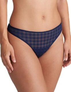 Marie Jo Jereme Thong - Sapphire Blue 10 Marie Jo Jereme Thong - Sapphire Blue -Belle Lingerie Store 63031 marie jo jereme thong sapphire blue 3