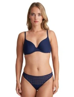Marie Jo Jereme Thong - Sapphire Blue 12 Marie Jo Jereme Thong - Sapphire Blue -Belle Lingerie Store 63031 marie jo jereme thong sapphire blue 5