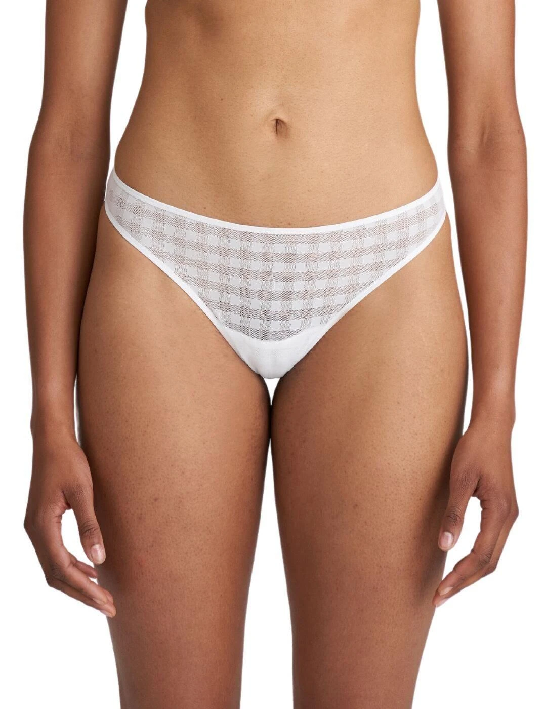 Marie Jo Jereme Thong - White 1 Marie Jo Jereme Thong - White