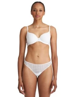 Marie Jo Jereme Thong - White 10 Marie Jo Jereme Thong - White -Belle Lingerie Store 63031 marie jo jereme thong white 5