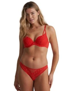 Marie Jo Jhana Padded Heartshape Bra - Fiesta Red -Belle Lingerie Store 63043 marie jo jhana padded heartshape bra fiesta red 6