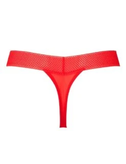 Gossard Glossies Tanga Thong - Salsa Red 12 Gossard Glossies Tanga Thong - Salsa Red -Belle Lingerie Store 63086 gossard glossies tanga thong salsa red 5