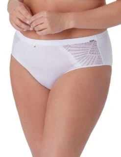 Berlei Sublime Lace Brief - White -Belle Lingerie Store 63156 berlei sublime lace brief white 3