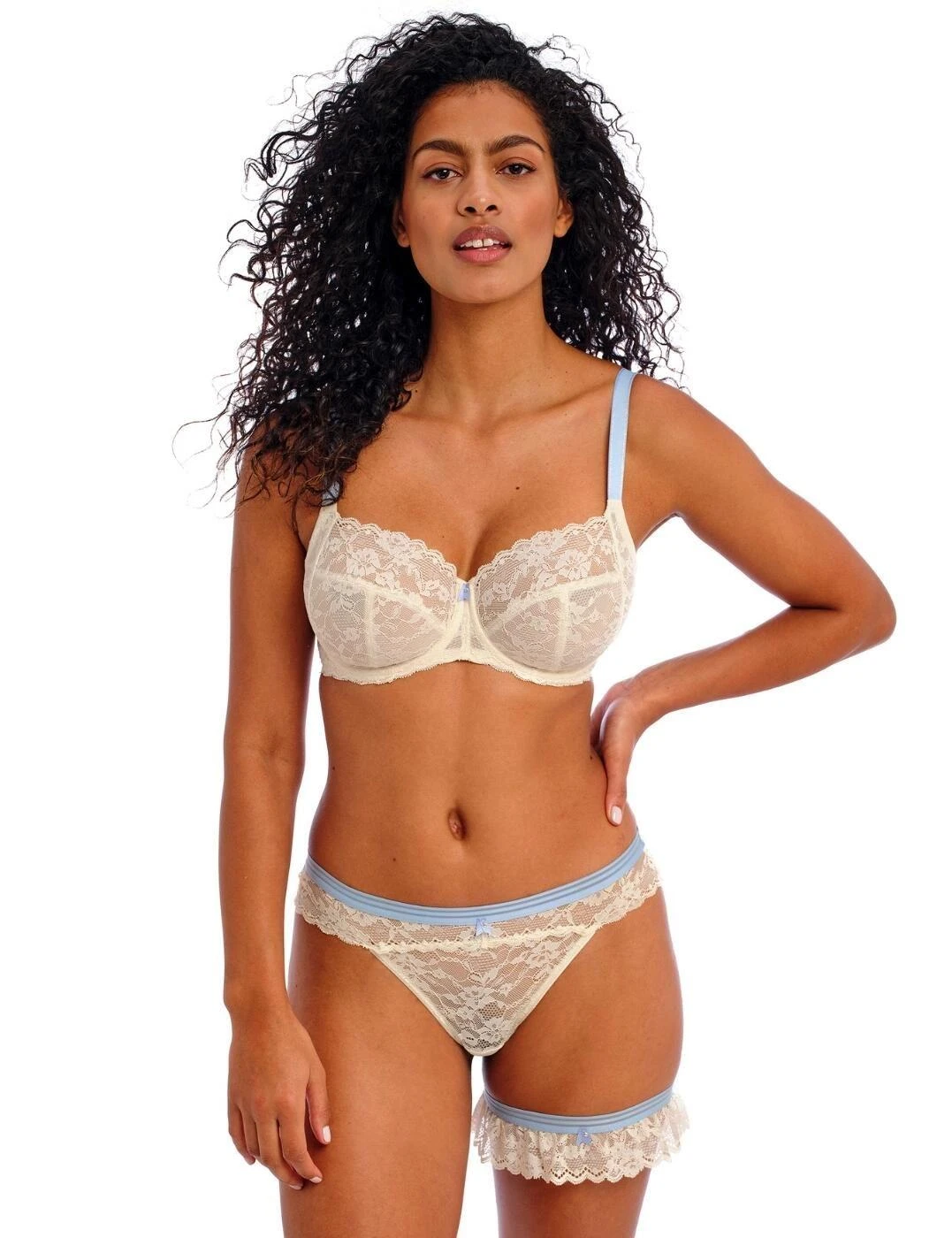 Freya Offbeat Garter - Something Blue 5 Freya Offbeat Garter - Something Blue - Image 5