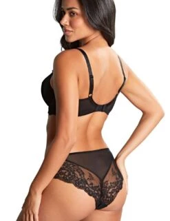 Panache Ana Brazilian Brief - Black 9 Panache Ana Brazilian Brief - Black -Belle Lingerie Store 63234 panache ana brazilian brief black 5