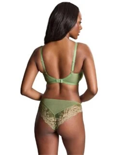 Panache Ana Brazilian Brief - Sage/Sand -Belle Lingerie Store 63234 panache ana brazilian brief sagesand 9