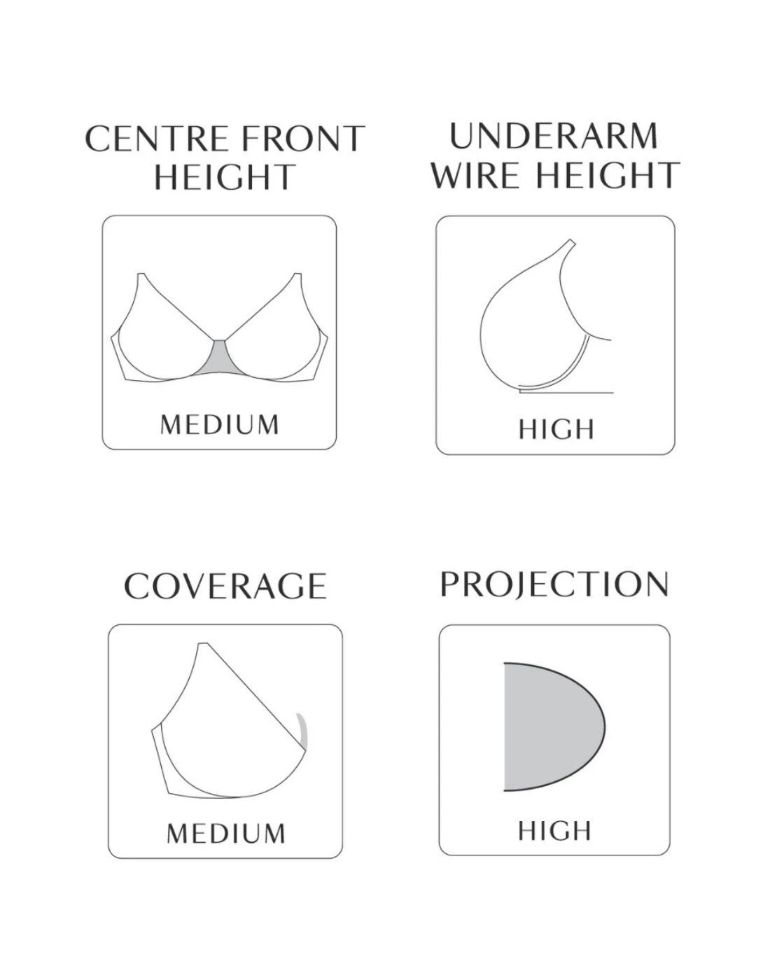 Sculptresse By Panache Liberty Plunge Bra - Mocha 2 Sculptresse By Panache Liberty Plunge Bra - Mocha - Image 2